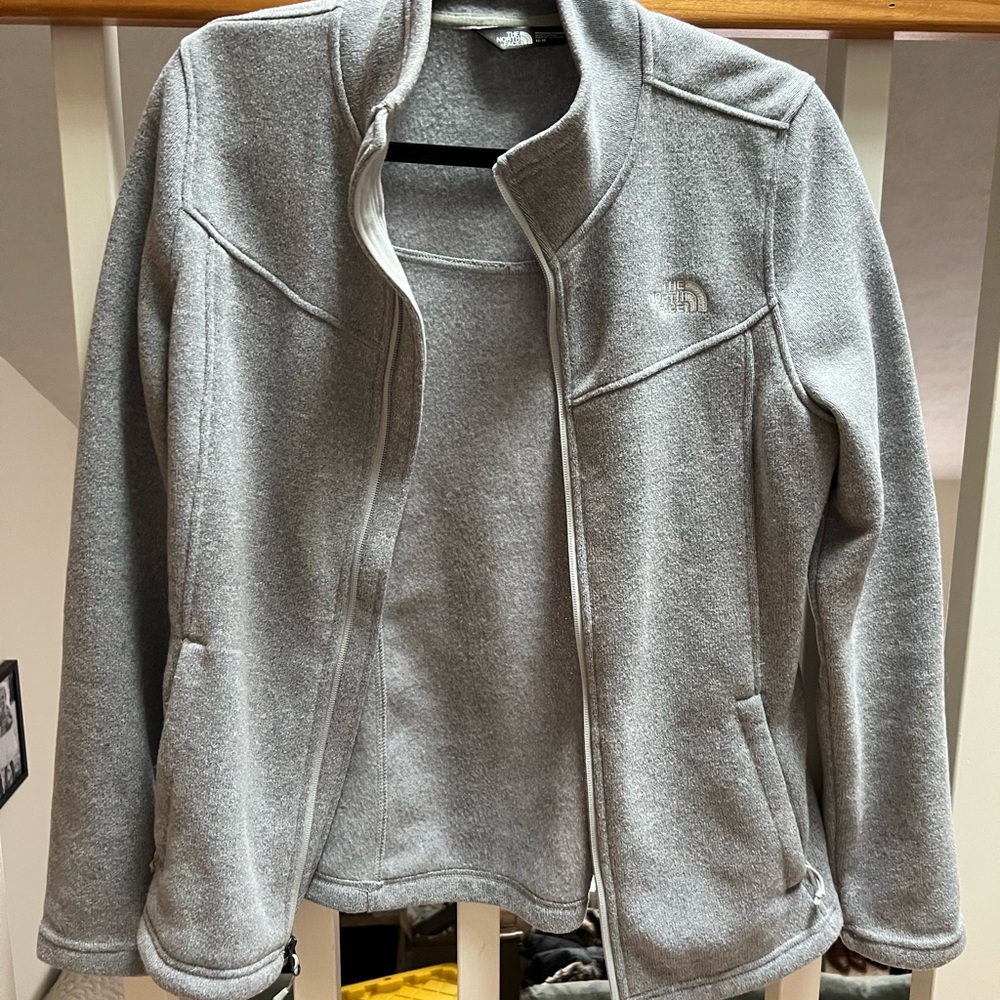 The North Face Women's Grey Fleece Jacket